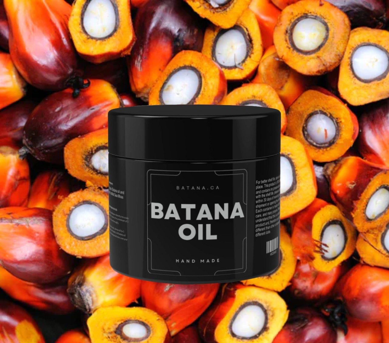 STRONG BLEND! Batana Oil with Seamoss and Rosemary Oil - Oragnic STRONG BLEND!